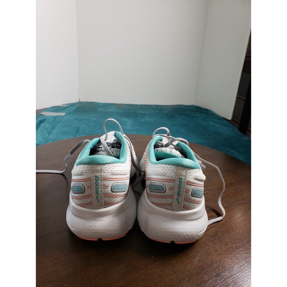 Brooks Glycerin 20 Shoes Size 6 Womens White Blue Running Marathon 1203691B061 - Picture 6 of 12